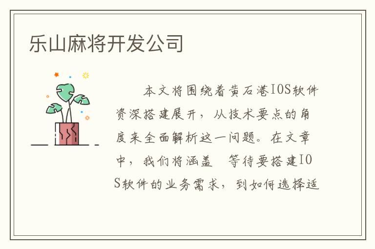 乐山麻将开发公司